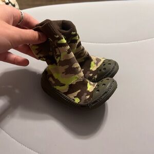 Camouflage Crocs Toddler Shoes